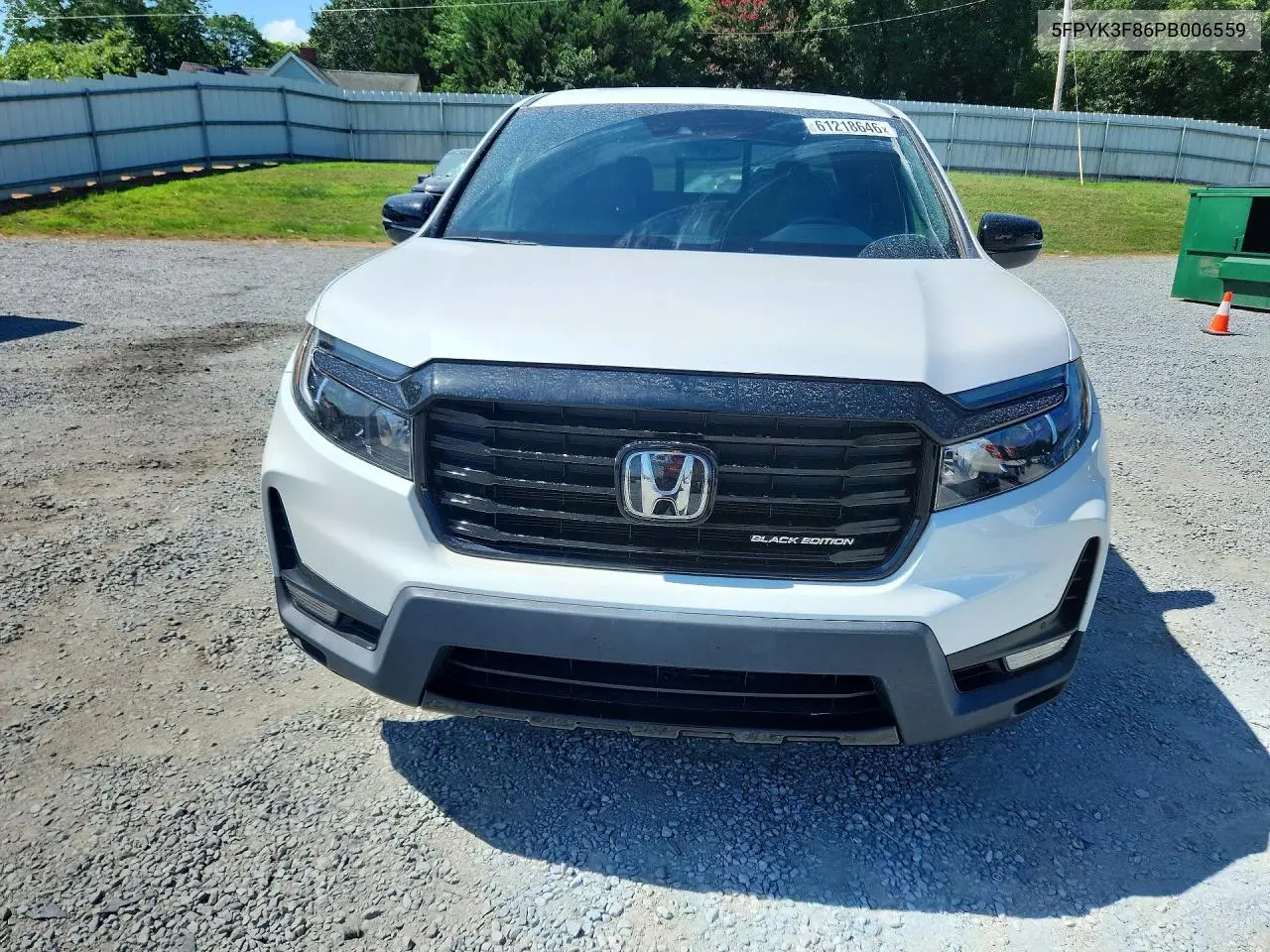 5FPYK3F86PB006559 2023 Honda Ridgeline Black Edition