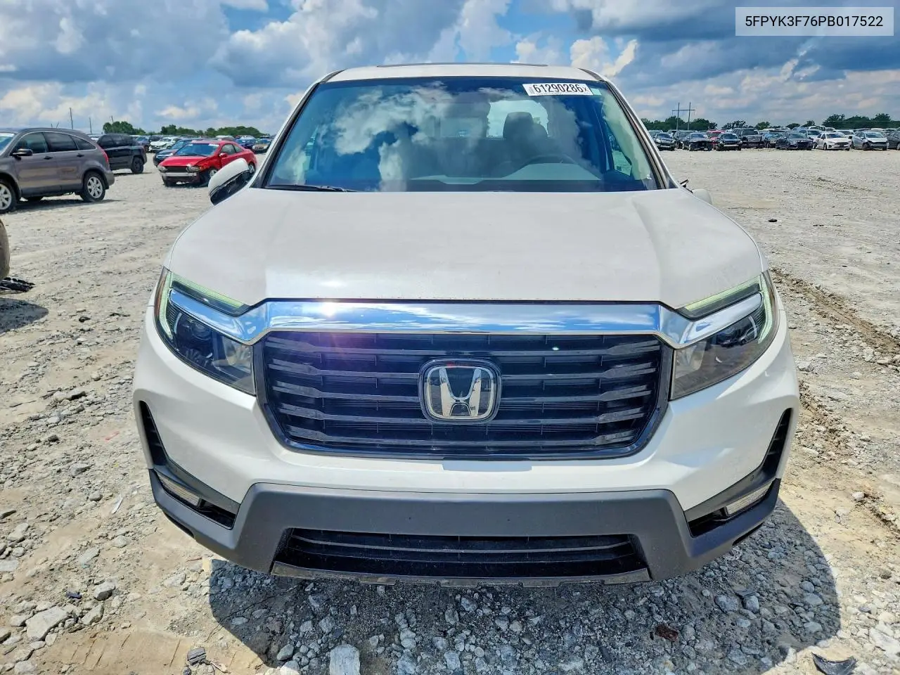 2023 Honda Ridgeline Rtl-E VIN: 5FPYK3F76PB017522 Lot: 61290286