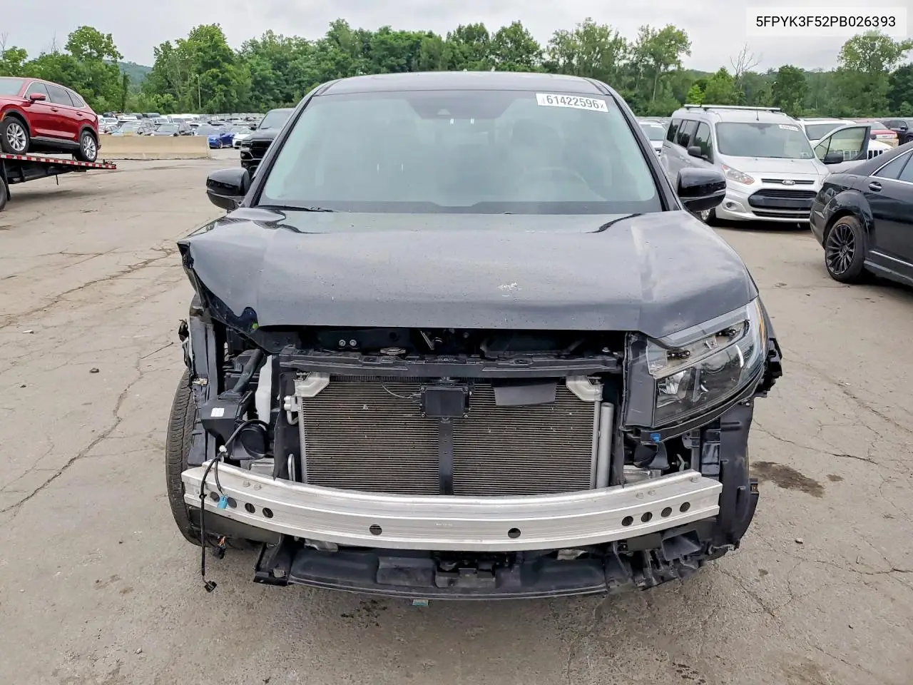 2023 Honda Ridgeline Unknown VIN: 5FPYK3F52PB026393 Lot: 61422596