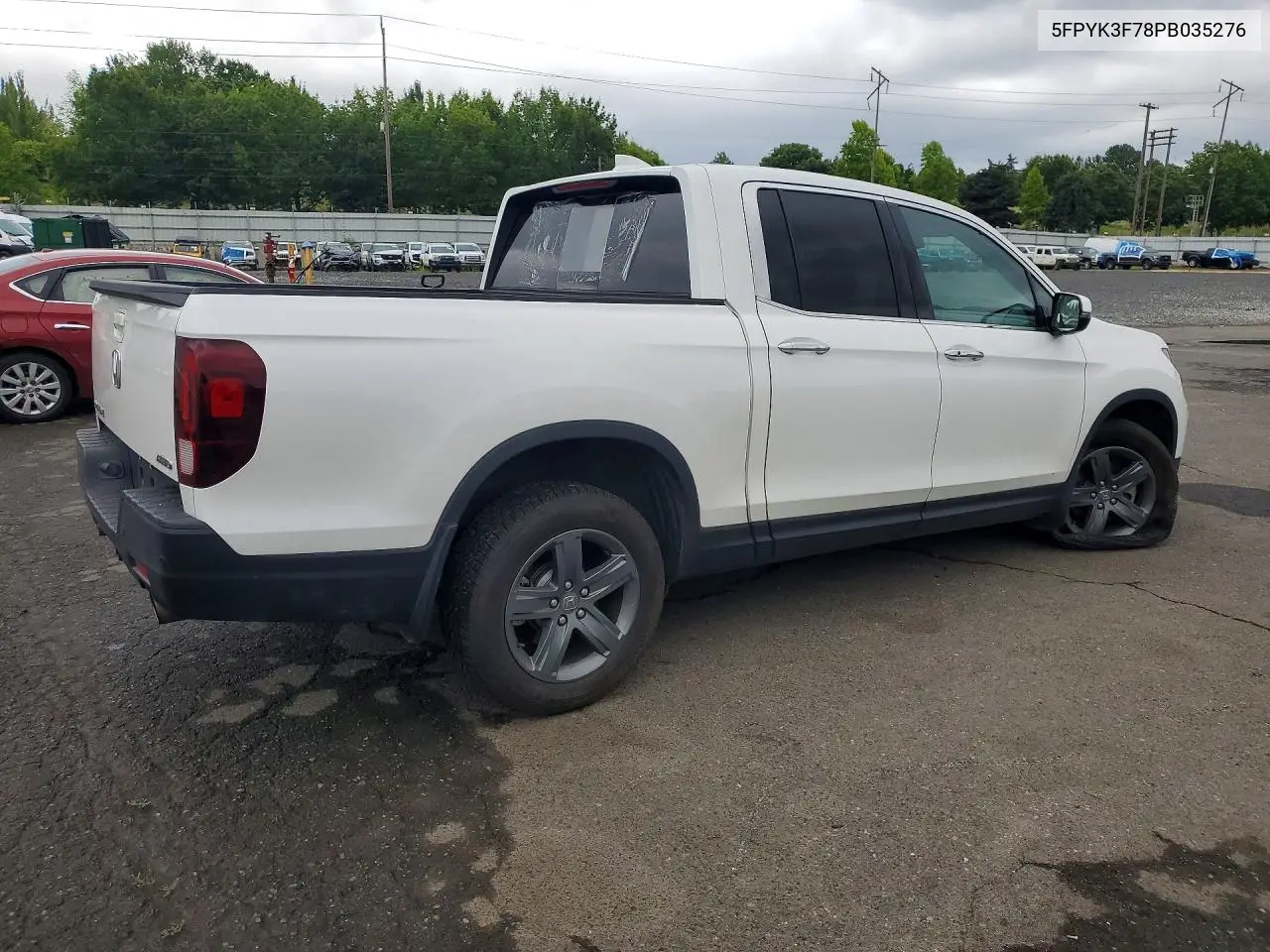 2023 Honda Ridgeline Rtl-E VIN: 5FPYK3F78PB035276 Lot: 61535816