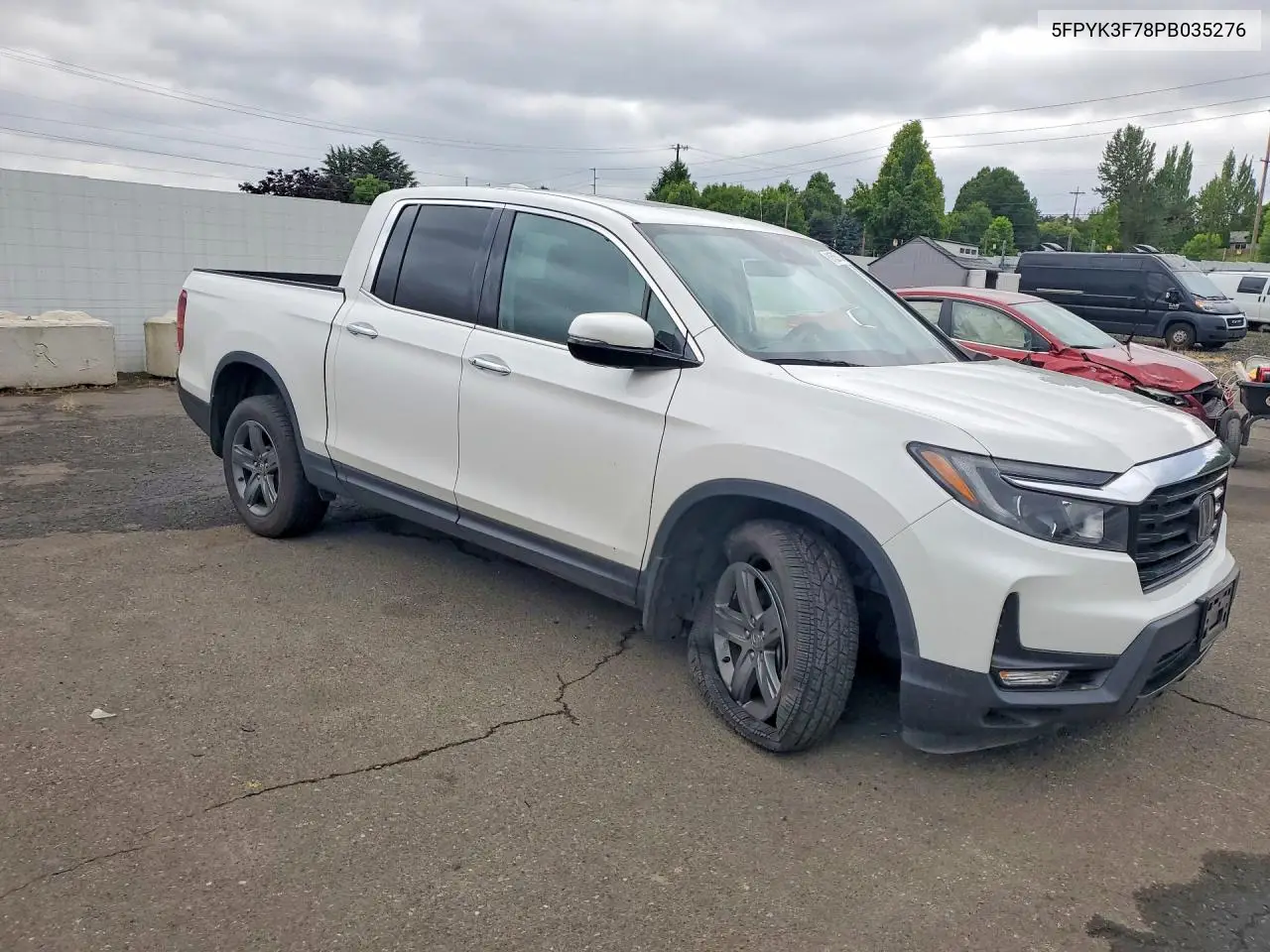 2023 Honda Ridgeline Rtl-E VIN: 5FPYK3F78PB035276 Lot: 61535816