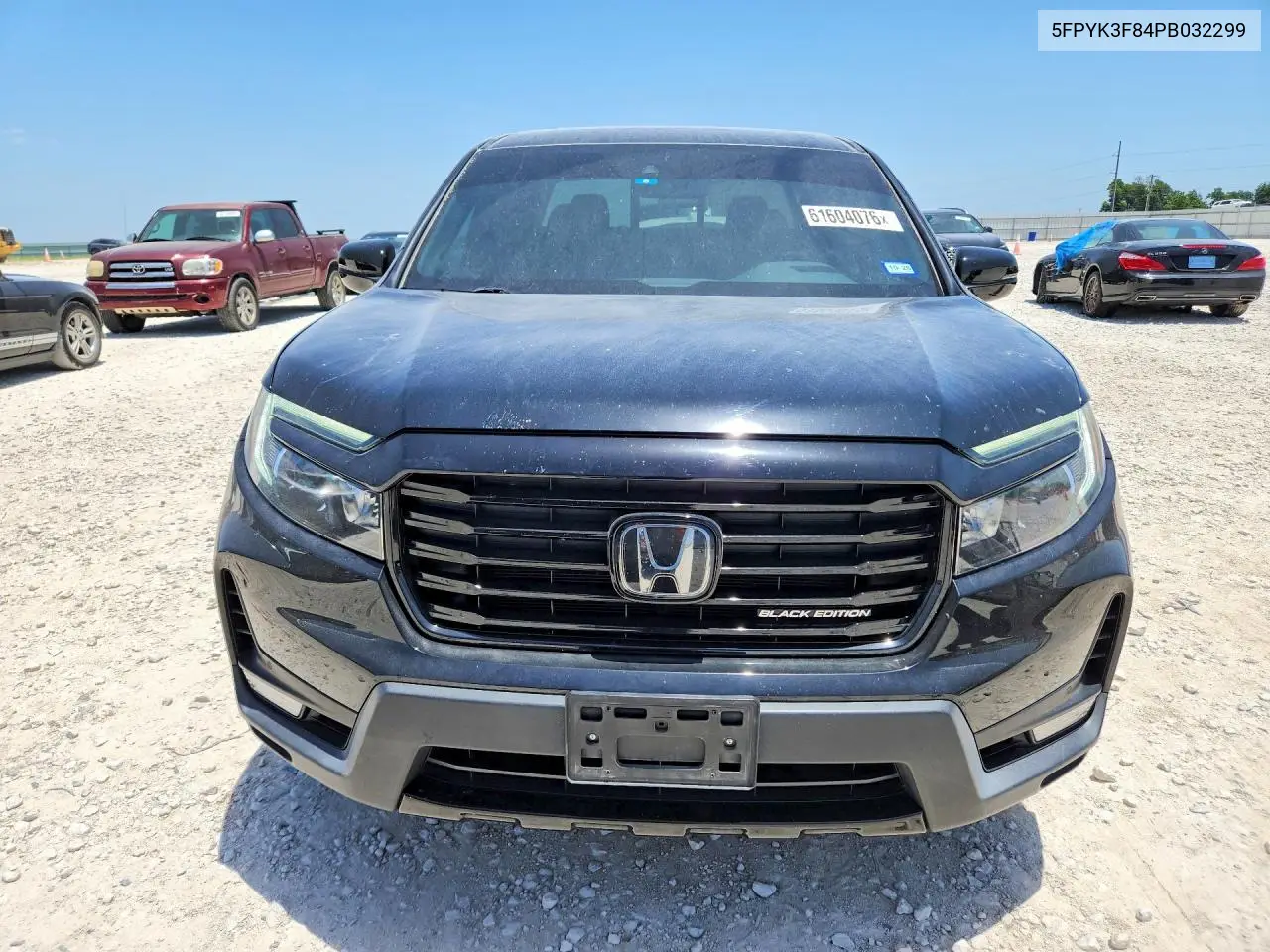 2023 Honda Ridgeline Black Edition VIN: 5FPYK3F84PB032299 Lot: 61604076