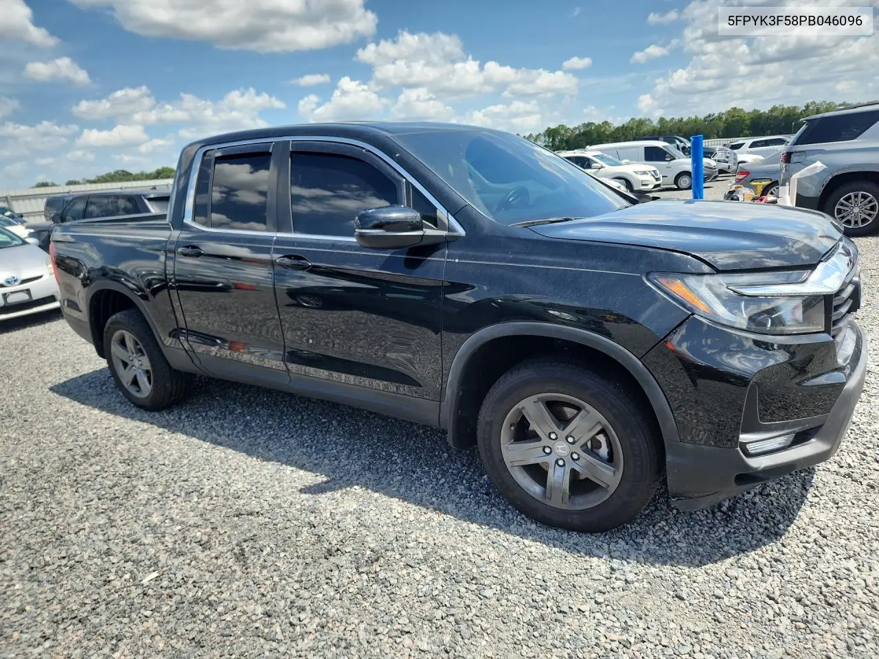 5FPYK3F58PB046096 2023 Honda Ridgeline Rtl