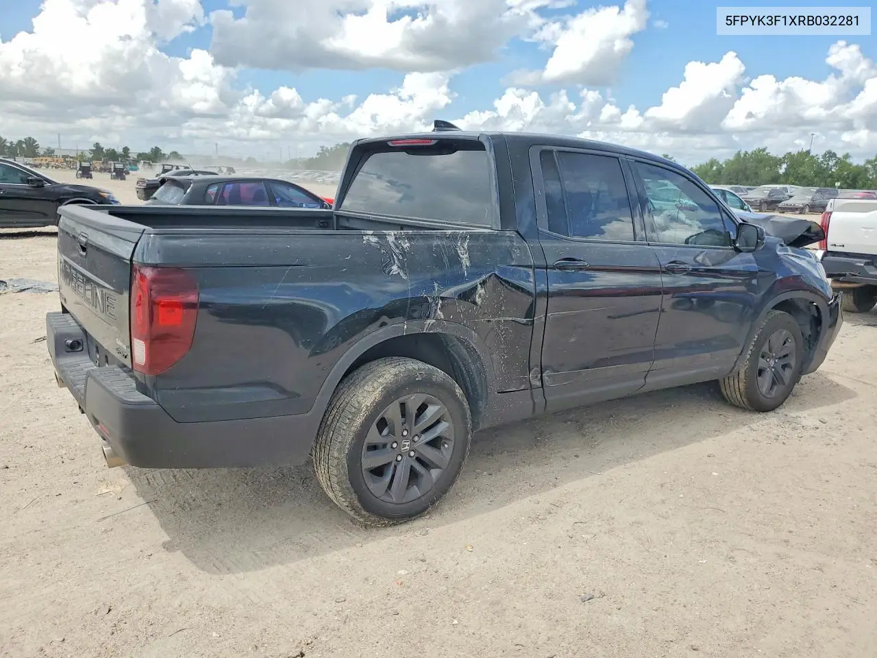 2024 Honda Ridgeline Sport VIN: 5FPYK3F1XRB032281 Lot: 57005146