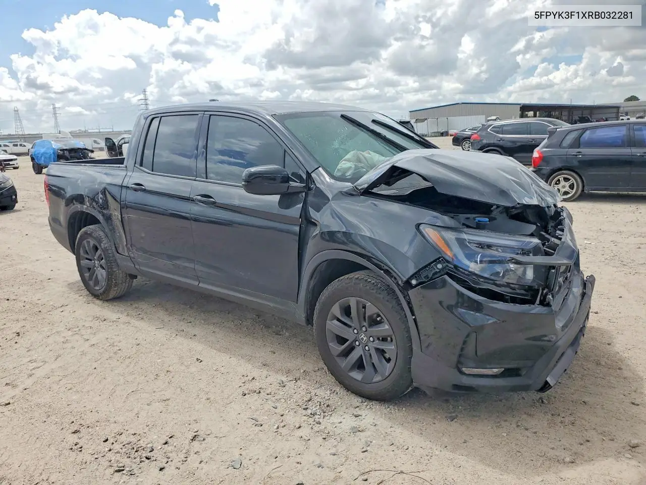 2024 Honda Ridgeline Sport VIN: 5FPYK3F1XRB032281 Lot: 57005146