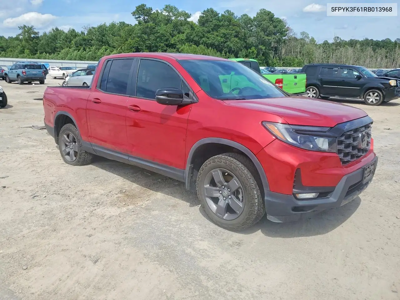 2024 Honda Ridgeline Trail Sport VIN: 5FPYK3F61RB013968 Lot: 57132926
