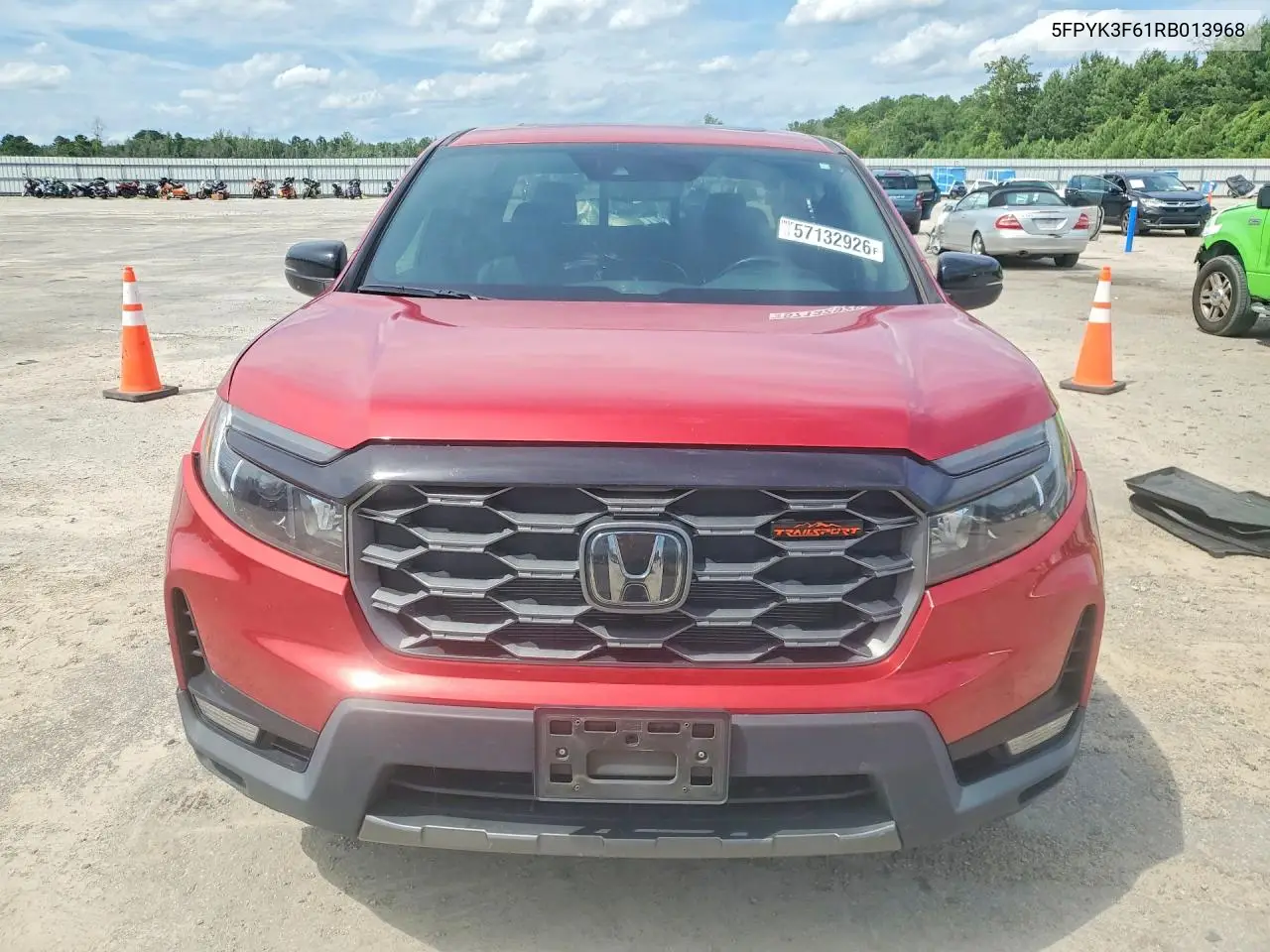 2024 Honda Ridgeline Trail Sport VIN: 5FPYK3F61RB013968 Lot: 57132926