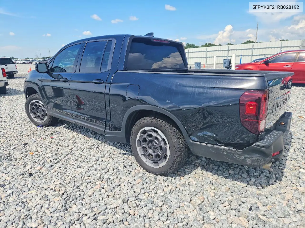 2024 Honda Ridgeline Sport VIN: 5FPYK3F21RB028192 Lot: 59621916