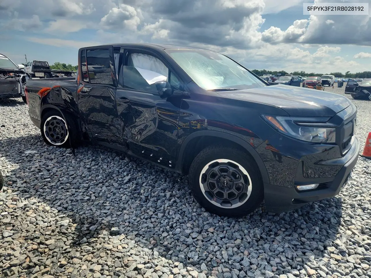2024 Honda Ridgeline Sport VIN: 5FPYK3F21RB028192 Lot: 59621916