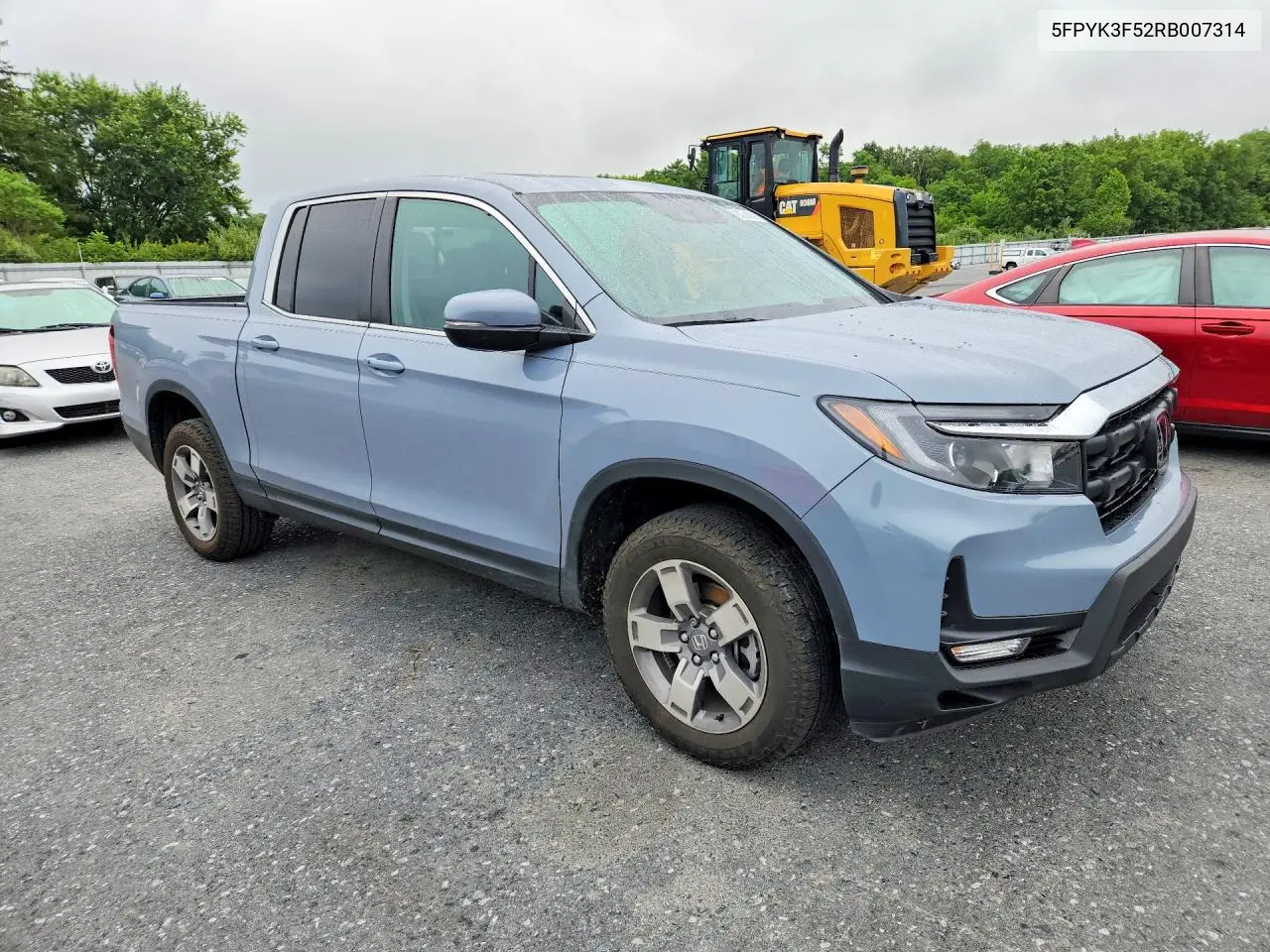 2024 Honda Ridgeline Rtl VIN: 5FPYK3F52RB007314 Lot: 60083396