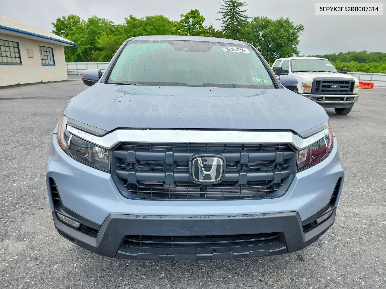 2024 Honda Ridgeline Rtl VIN: 5FPYK3F52RB007314 Lot: 60083396