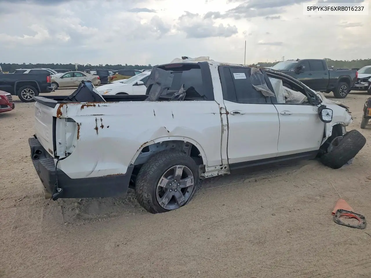 2024 Honda Ridgeline Trail Sport VIN: 5FPYK3F6XRB016237 Lot: 60417506