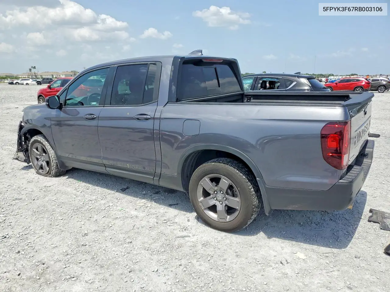 2024 Honda Ridgeline Trail Sport VIN: 5FPYK3F67RB003106 Lot: 60452486