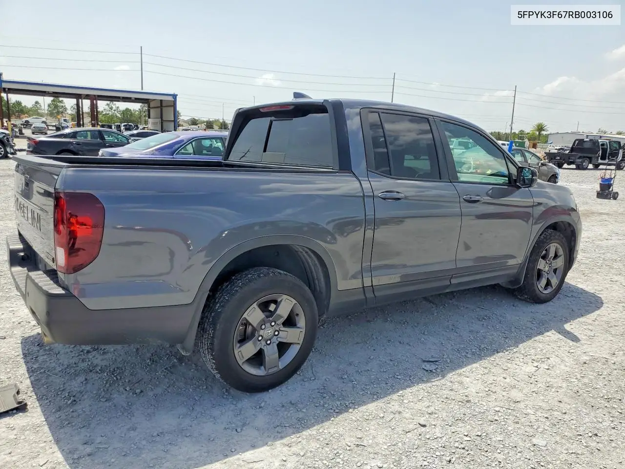 2024 Honda Ridgeline Trail Sport VIN: 5FPYK3F67RB003106 Lot: 60452486