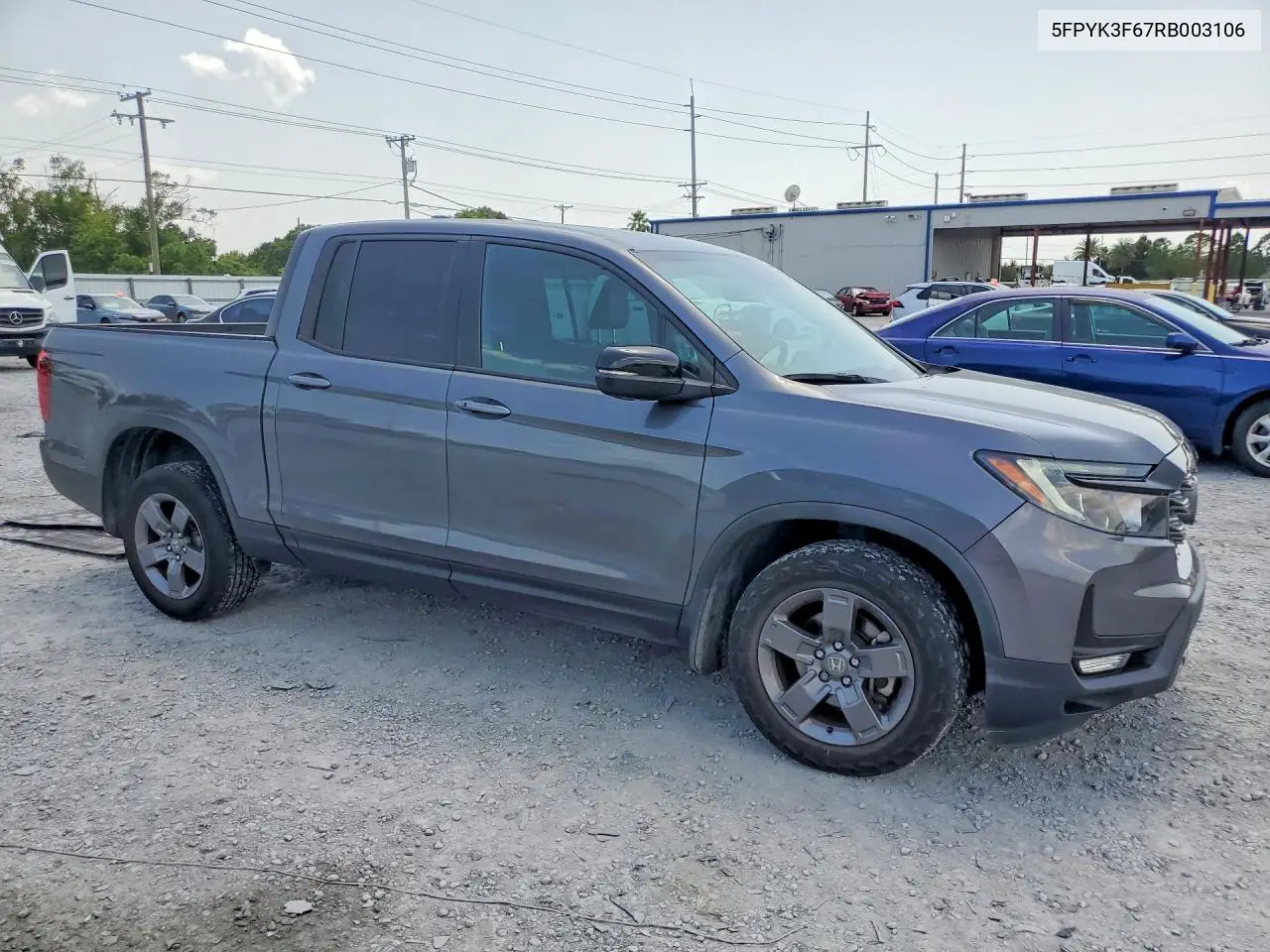 2024 Honda Ridgeline Trail Sport VIN: 5FPYK3F67RB003106 Lot: 60452486