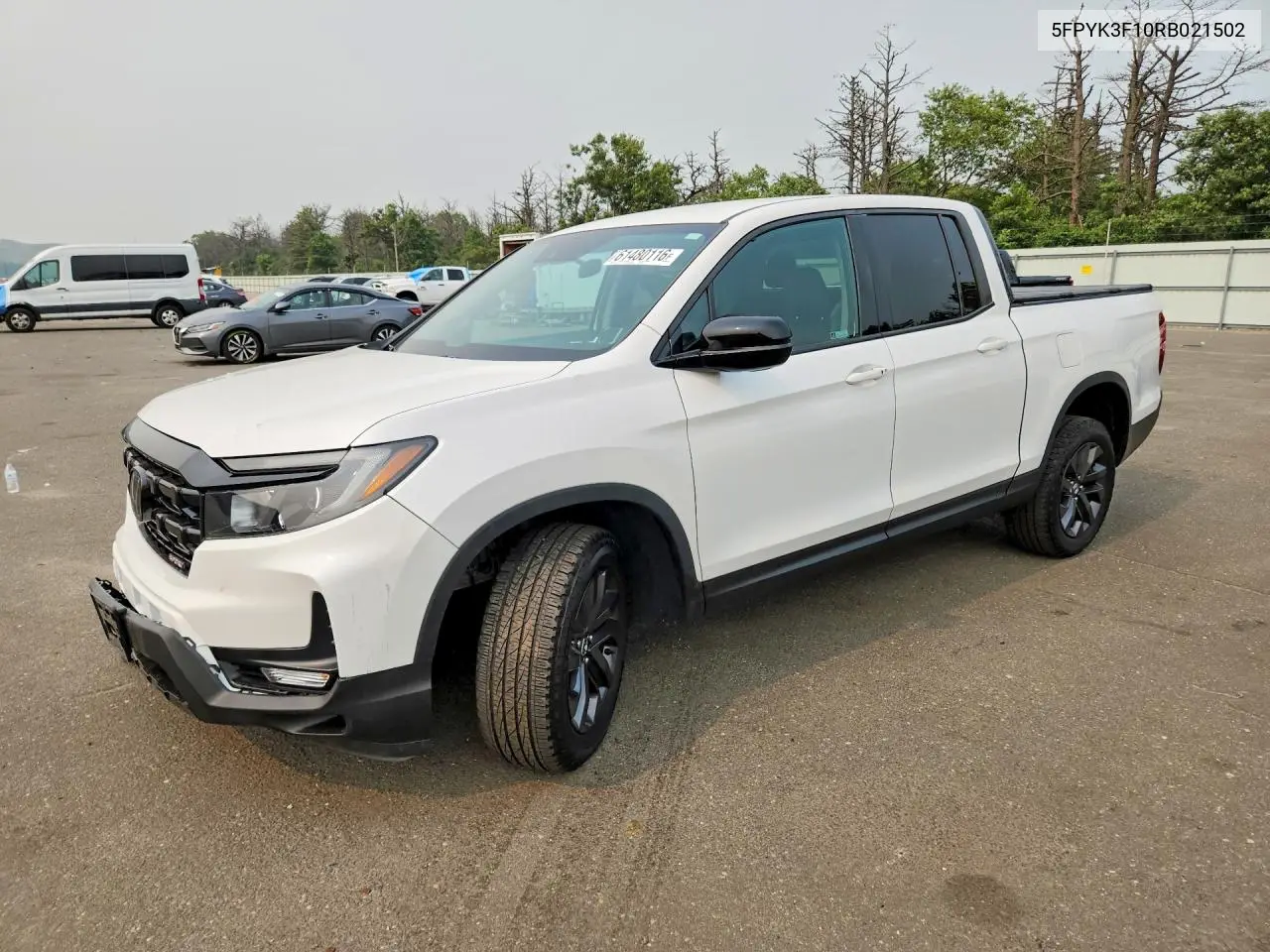 2024 Honda Ridgeline Sport VIN: 5FPYK3F10RB021502 Lot: 61480116