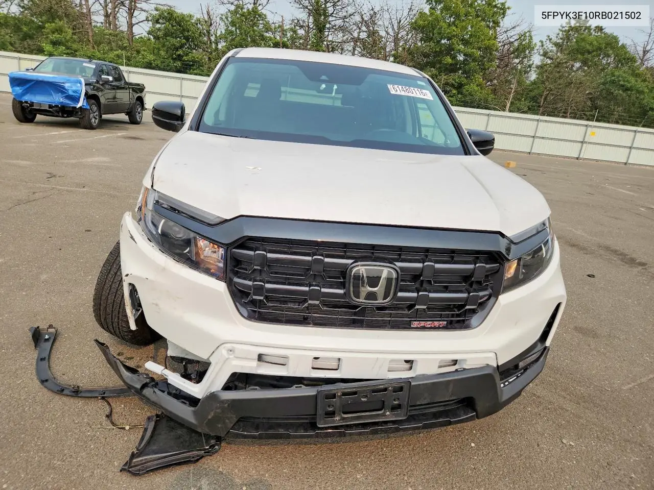 2024 Honda Ridgeline Sport VIN: 5FPYK3F10RB021502 Lot: 61480116