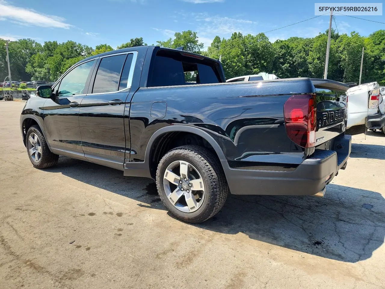 2024 Honda Ridgeline Rtl VIN: 5FPYK3F59RB026216 Lot: 61755496