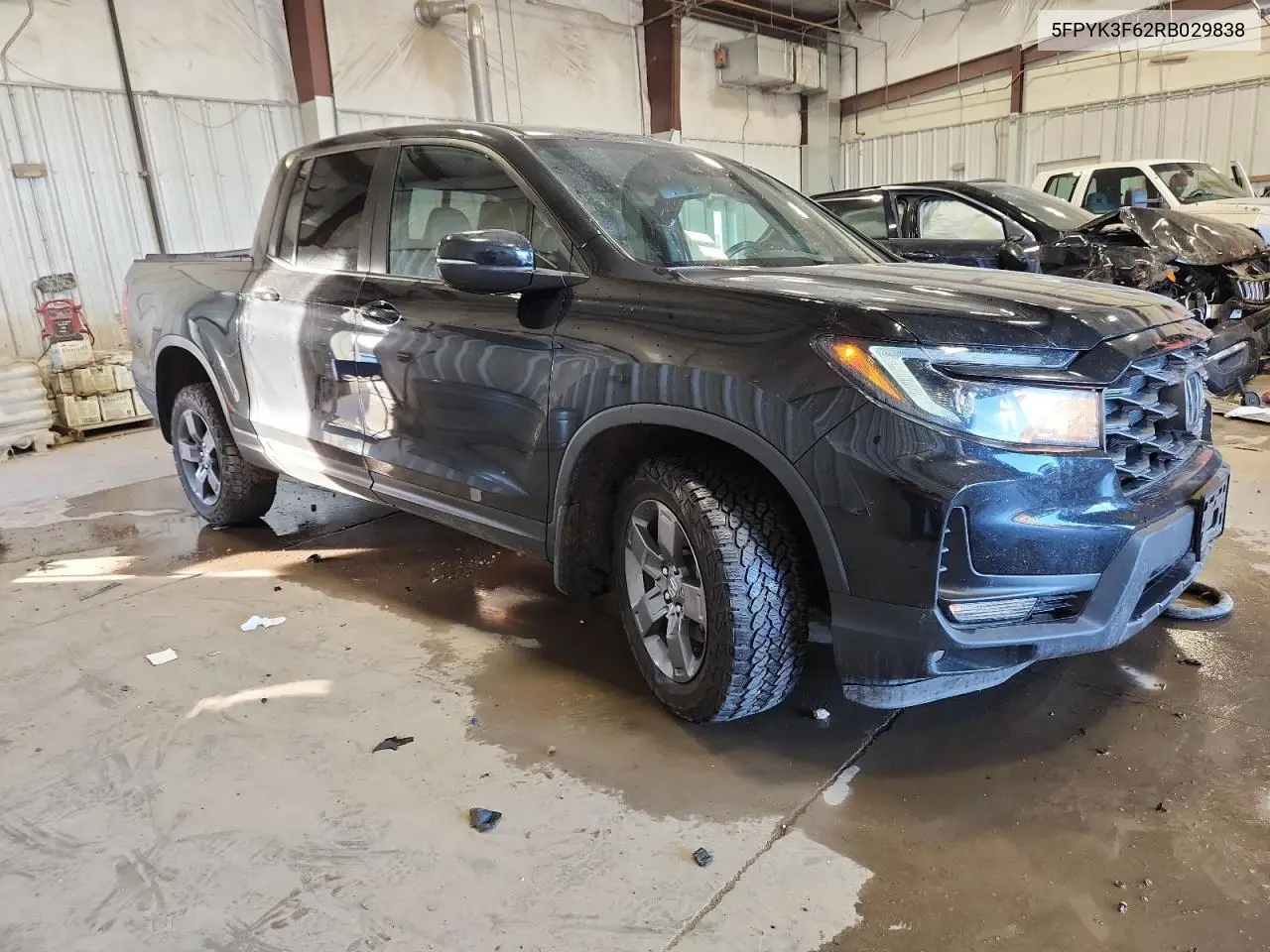5FPYK3F62RB029838 2024 Honda Ridgeline Trail Sport