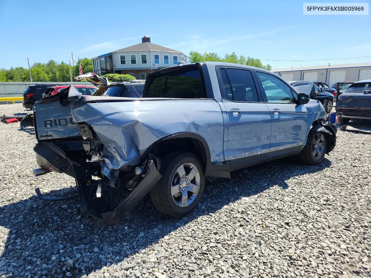 2025 Honda Ridgeline Trail Sport VIN: 5FPYK3F6XSB005969 Lot: 56523106