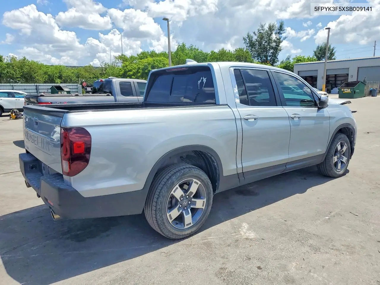 2025 Honda Ridgeline Rtl VIN: 5FPYK3F5XSB009141 Lot: 58879356