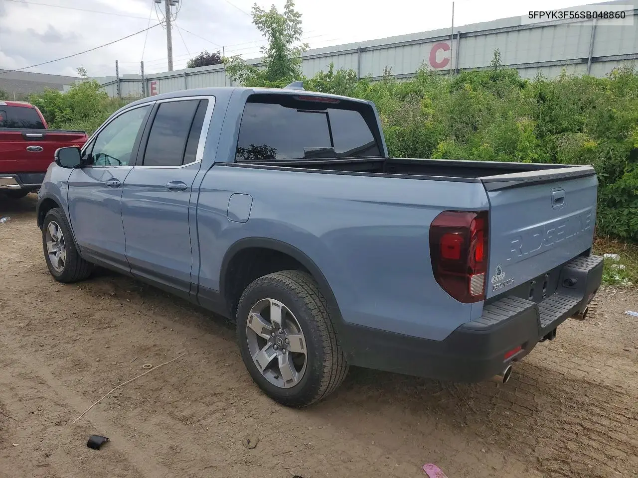2025 Honda Ridgeline Rtl VIN: 5FPYK3F56SB048860 Lot: 58925866