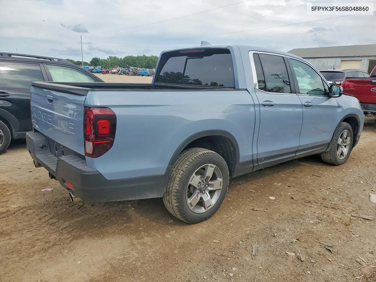 2025 Honda Ridgeline Rtl VIN: 5FPYK3F56SB048860 Lot: 58925866
