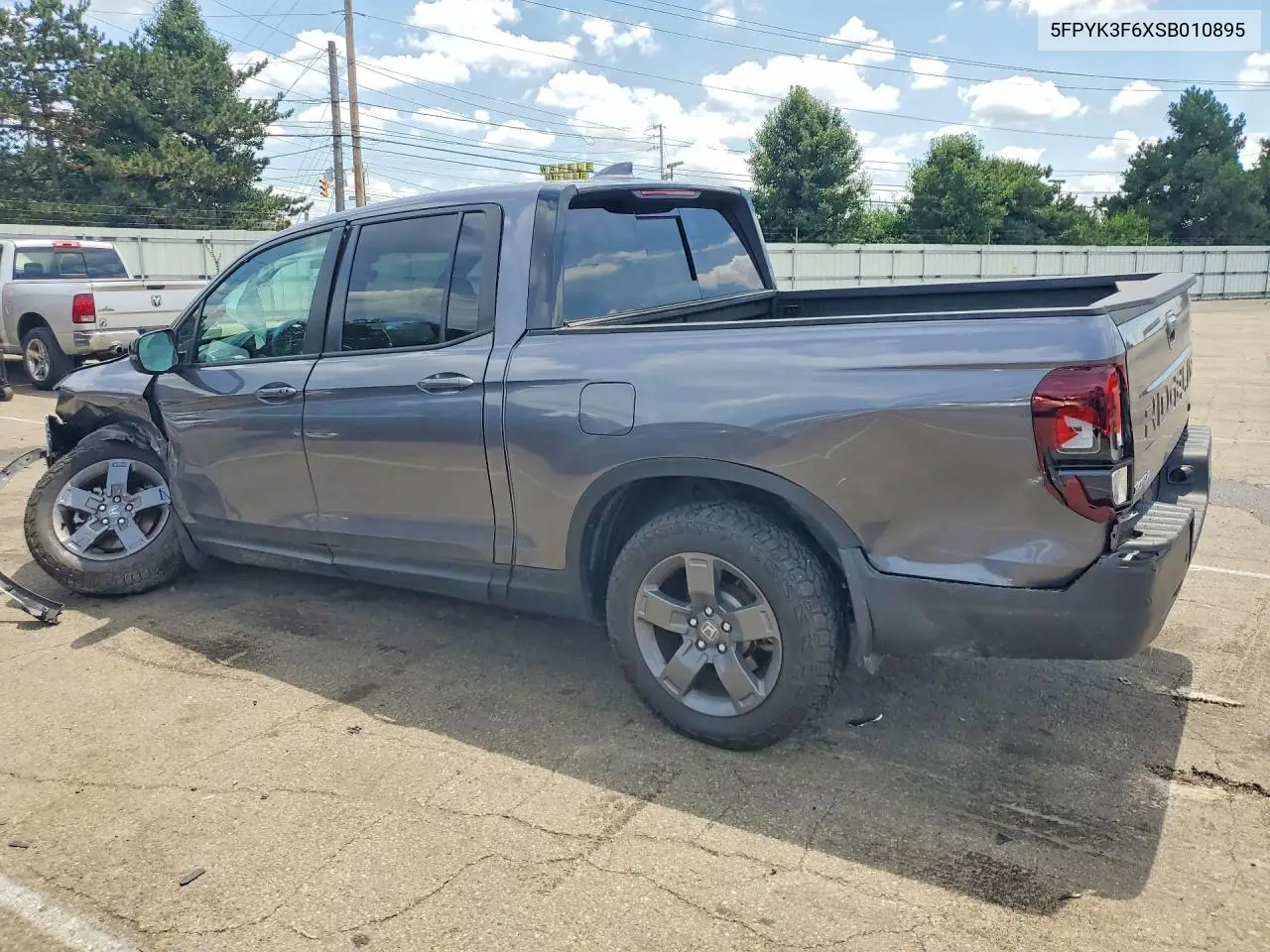 2025 Honda Ridgeline Trail Sport VIN: 5FPYK3F6XSB010895 Lot: 60147266
