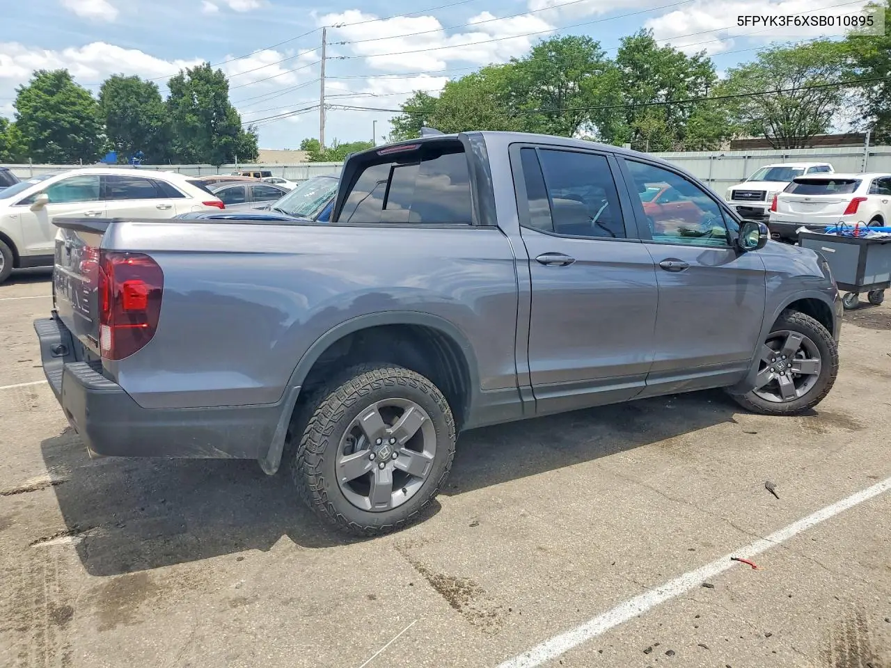 2025 Honda Ridgeline Trail Sport VIN: 5FPYK3F6XSB010895 Lot: 60147266