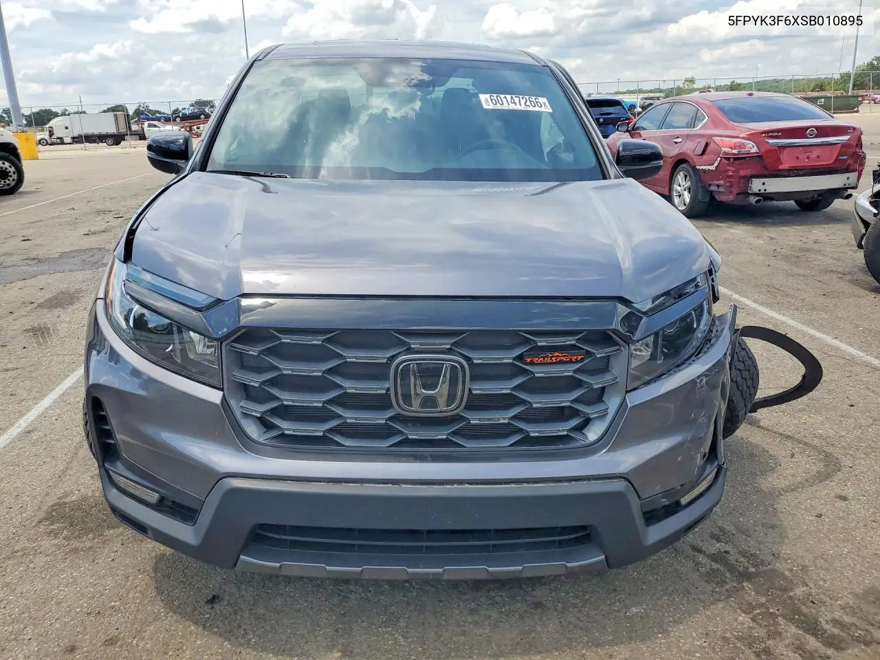 2025 Honda Ridgeline Trail Sport VIN: 5FPYK3F6XSB010895 Lot: 60147266