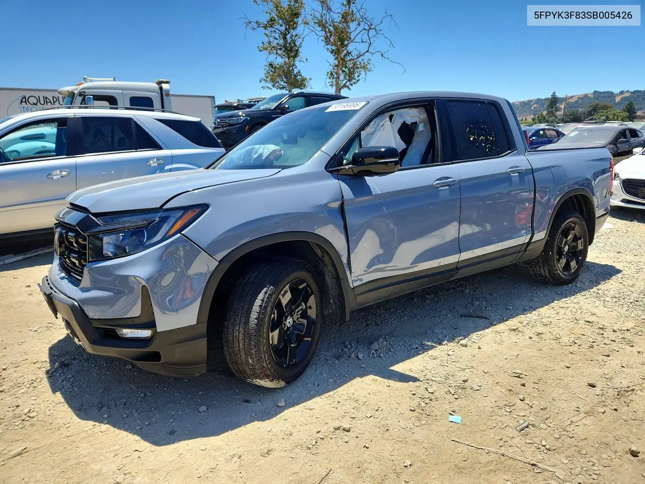 2025 Honda Ridgeline Black Edition VIN: 5FPYK3F83SB005426 Lot: 60196996