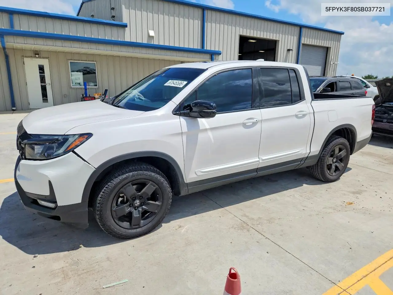 2025 Honda Ridgeline Black Edition VIN: 5FPYK3F80SB037721 Lot: 60646586