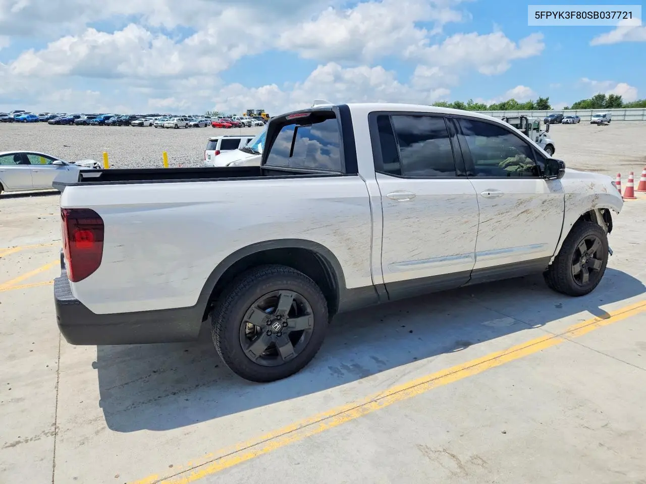 2025 Honda Ridgeline Black Edition VIN: 5FPYK3F80SB037721 Lot: 60646586