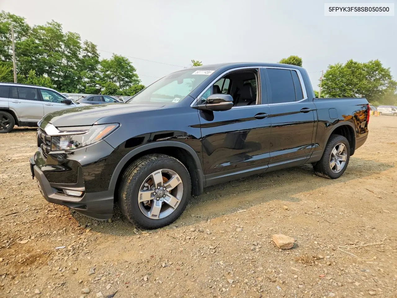 2025 Honda Ridgeline Rtl VIN: 5FPYK3F58SB050500 Lot: 60777456