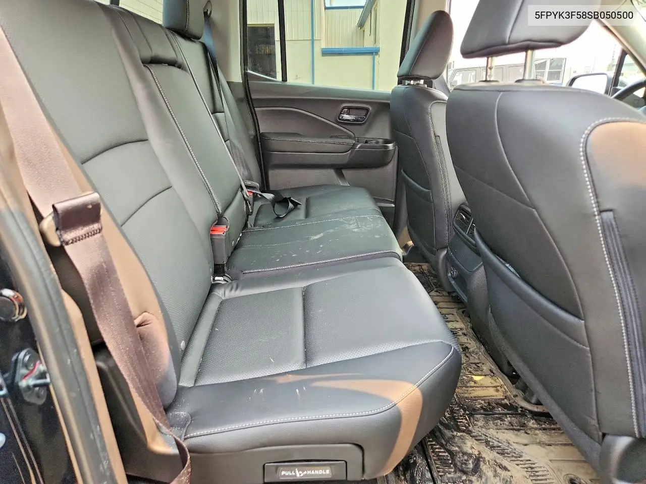 2025 Honda Ridgeline Rtl VIN: 5FPYK3F58SB050500 Lot: 60777456