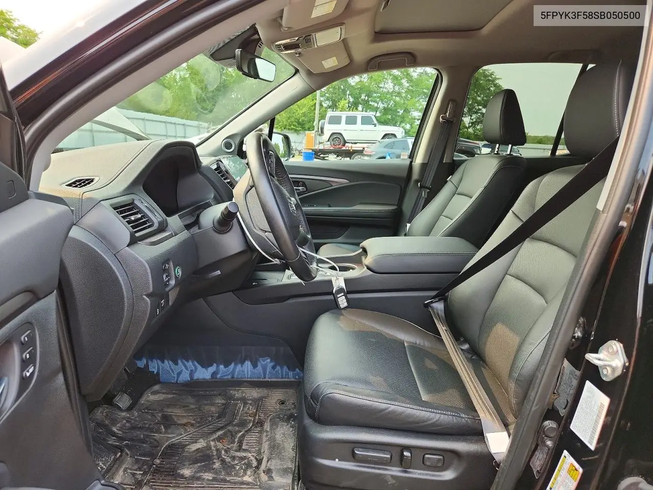 2025 Honda Ridgeline Rtl VIN: 5FPYK3F58SB050500 Lot: 60777456