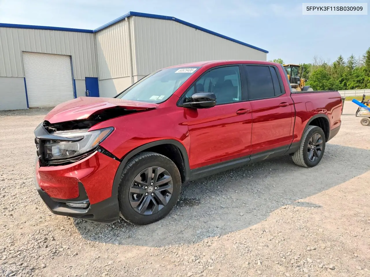 2025 Honda Ridgeline Sport VIN: 5FPYK3F11SB030909 Lot: 60829406