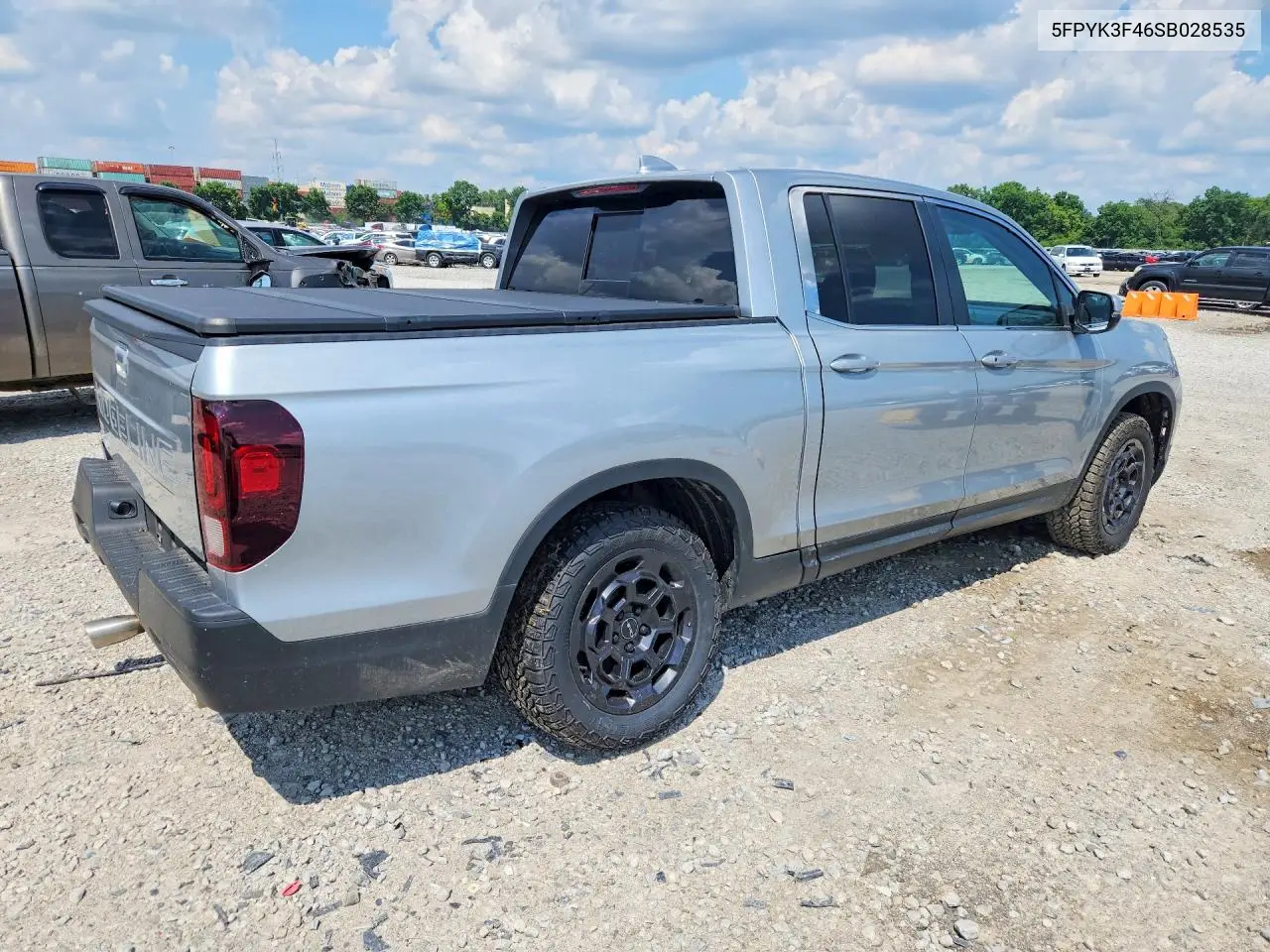 2025 Honda Ridgeline Rtl VIN: 5FPYK3F46SB028535 Lot: 60845256