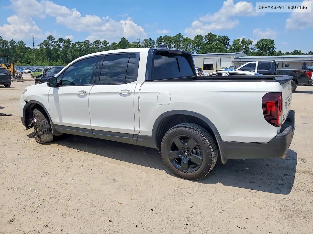 2026 Honda Ridgeline Black Edition VIN: 5FPYK3F91TB007136 Lot: 60406916
