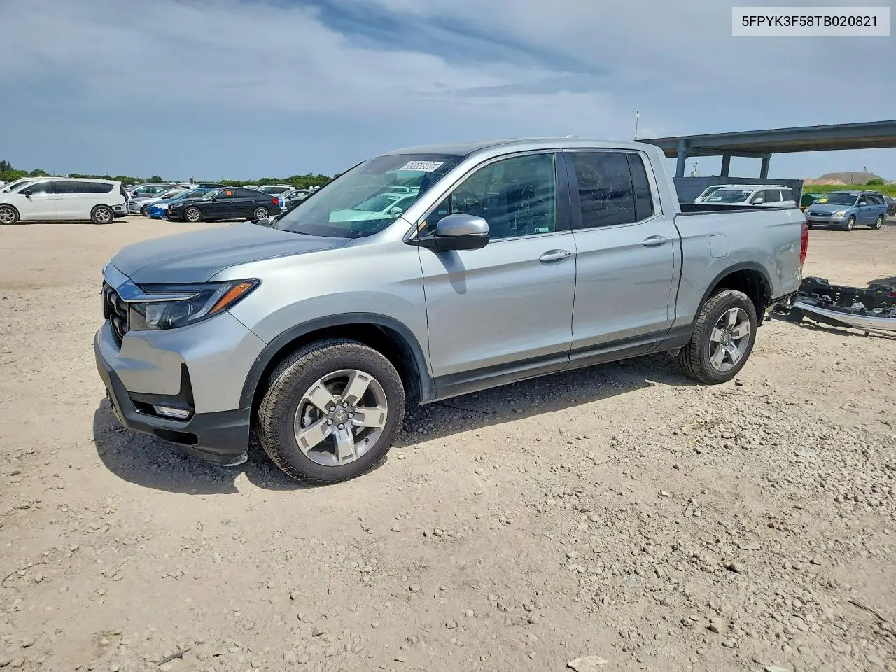 2026 Honda Ridgeline Rtl VIN: 5FPYK3F58TB020821 Lot: 60660986