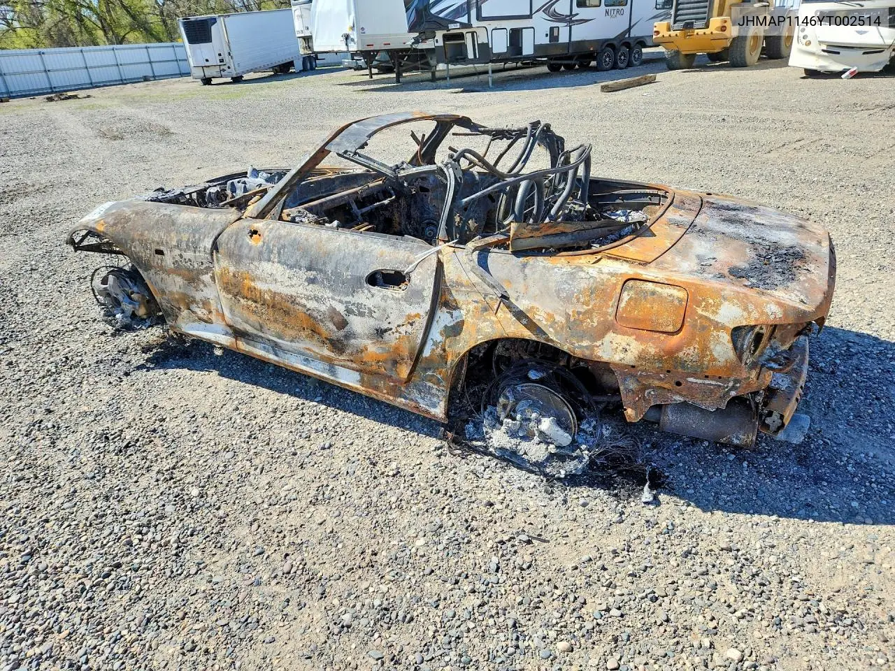 2000 Honda S2000 VIN: JHMAP1146YT002514 Lot: 51524306