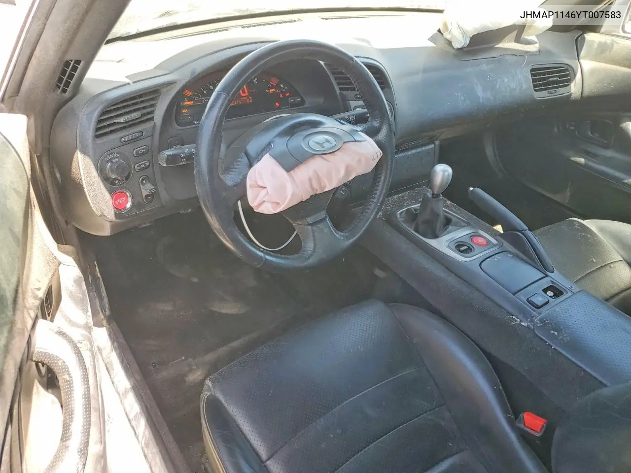 2000 Honda S2000 VIN: JHMAP1146YT007583 Lot: 59346096