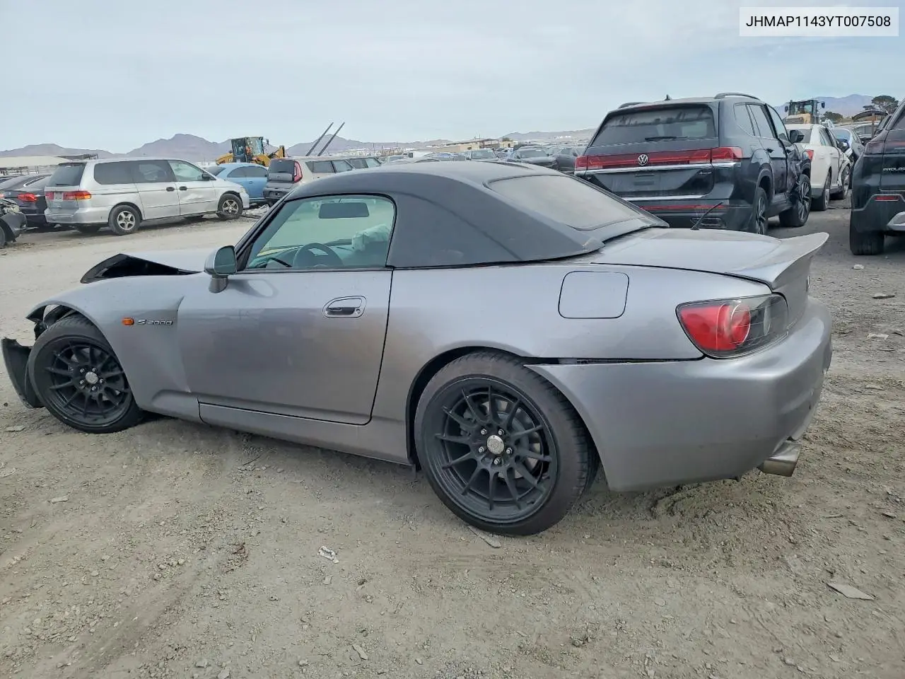 2000 Honda S2000 VIN: JHMAP1143YT007508 Lot: 98891905