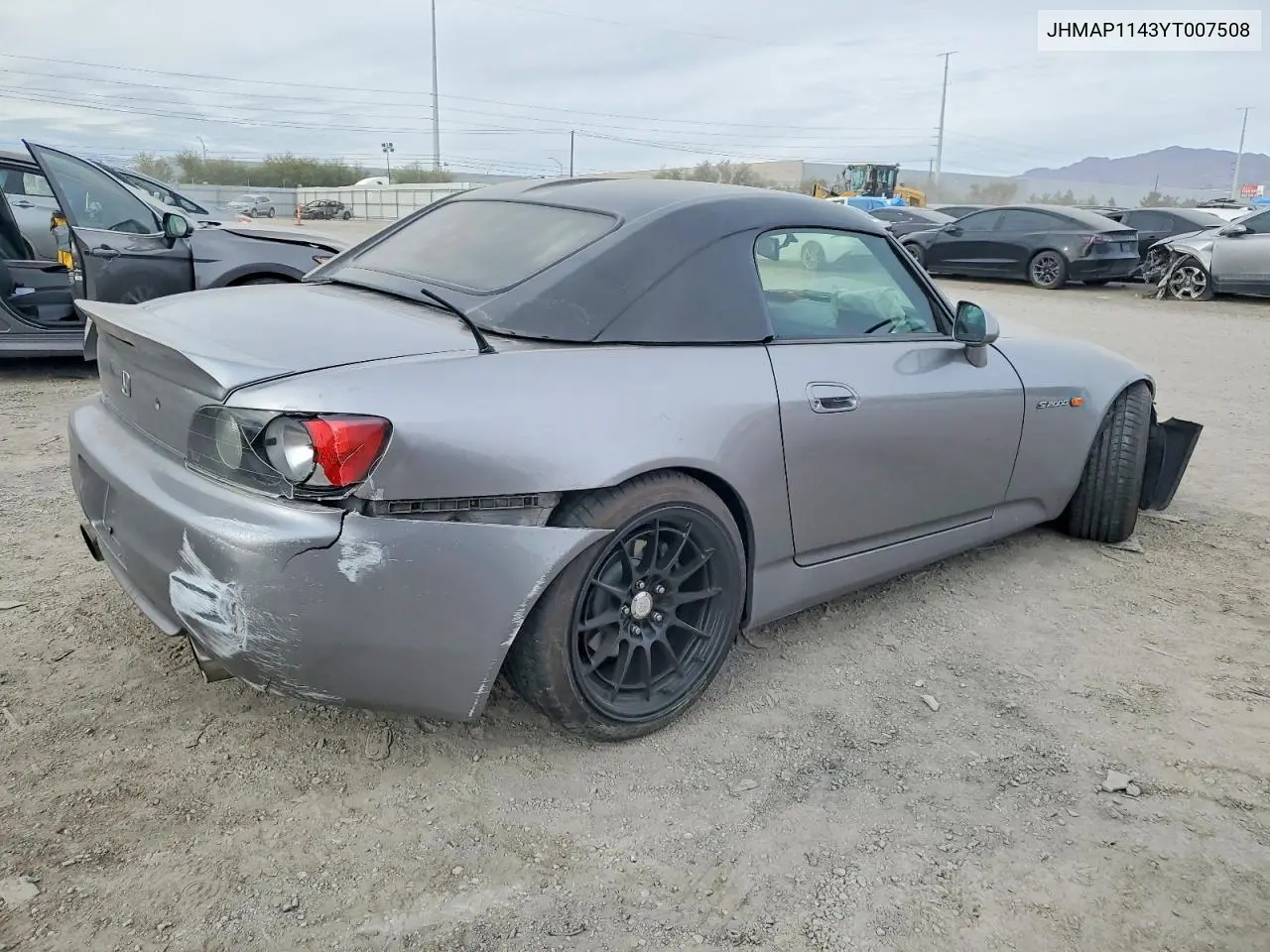 2000 Honda S2000 VIN: JHMAP1143YT007508 Lot: 98891905