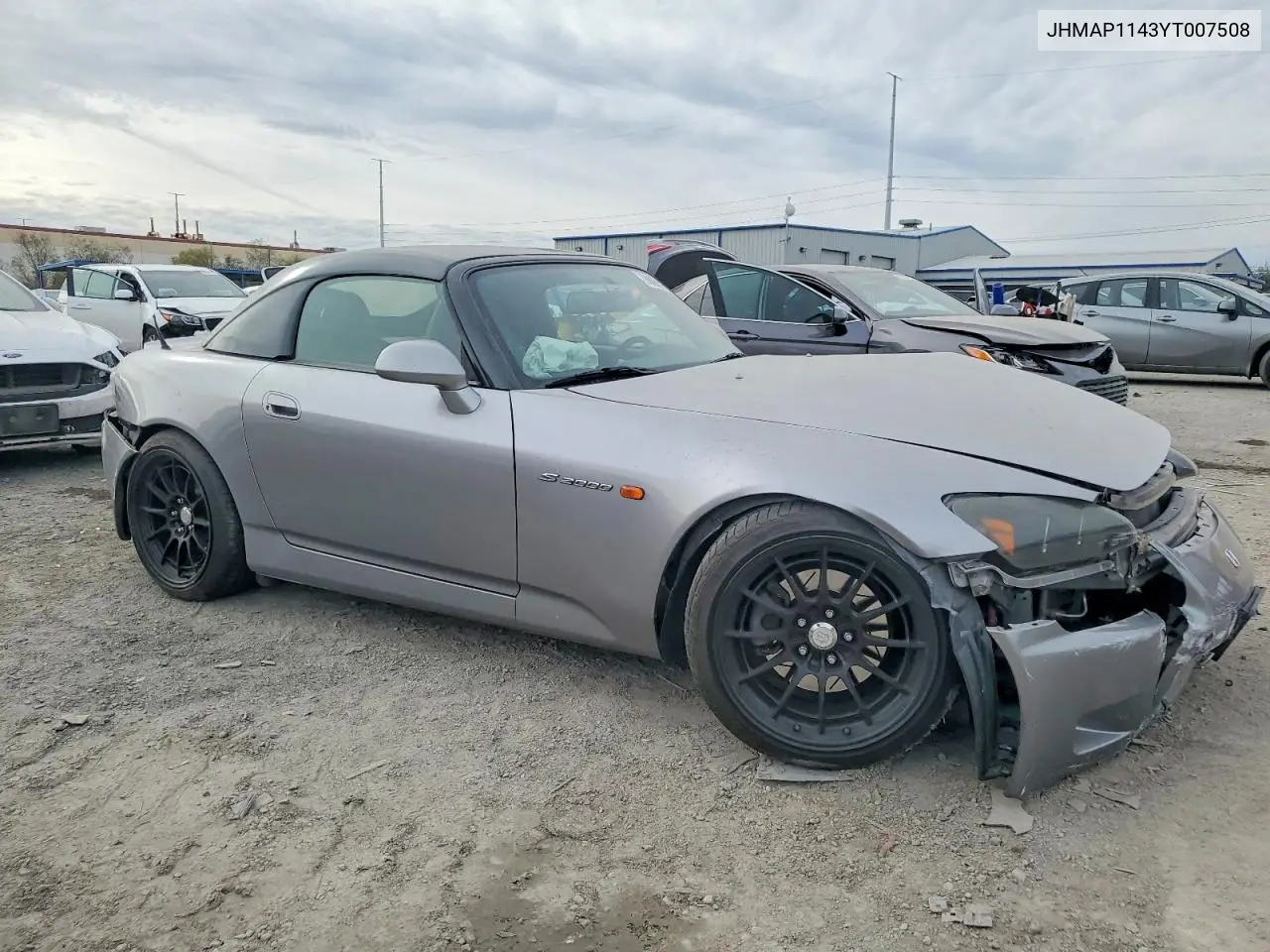 2000 Honda S2000 VIN: JHMAP1143YT007508 Lot: 98891905