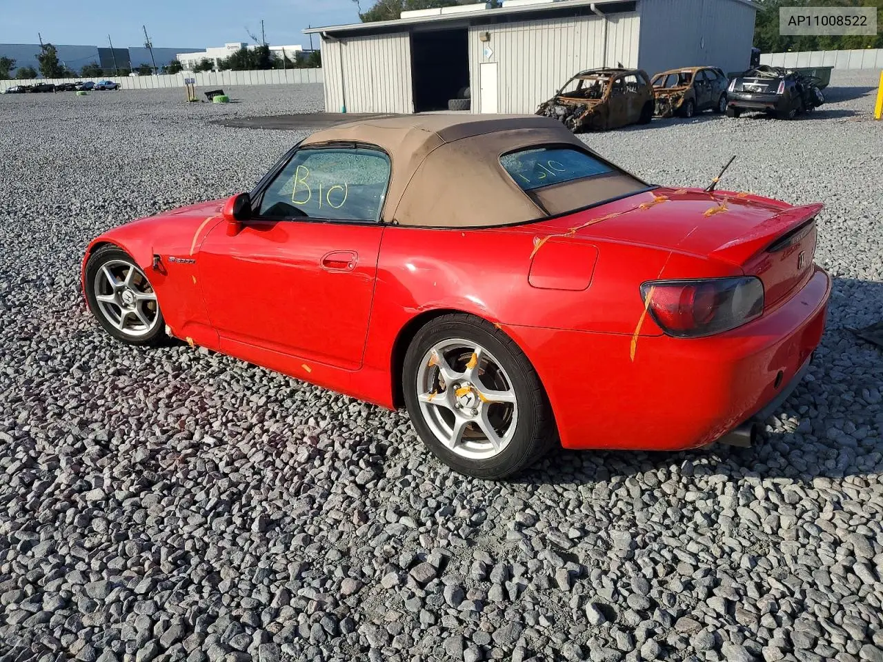 2000 Honda S2000 VIN: AP11008522 Lot: 99435315