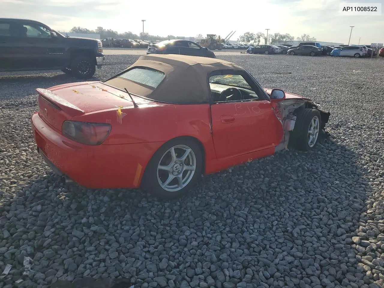 2000 Honda S2000 VIN: AP11008522 Lot: 99435315