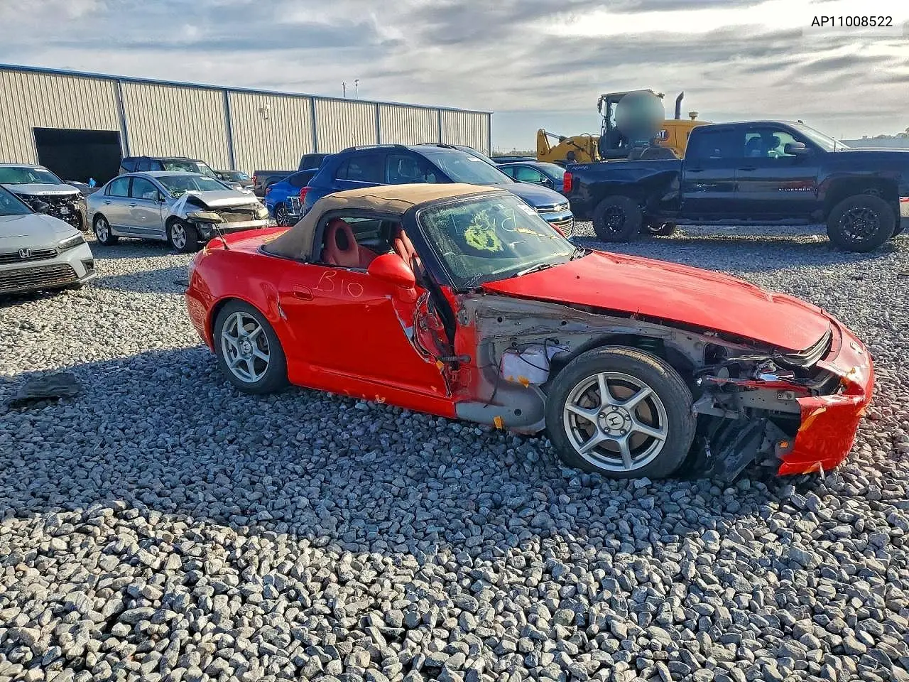 2000 Honda S2000 VIN: AP11008522 Lot: 99435315