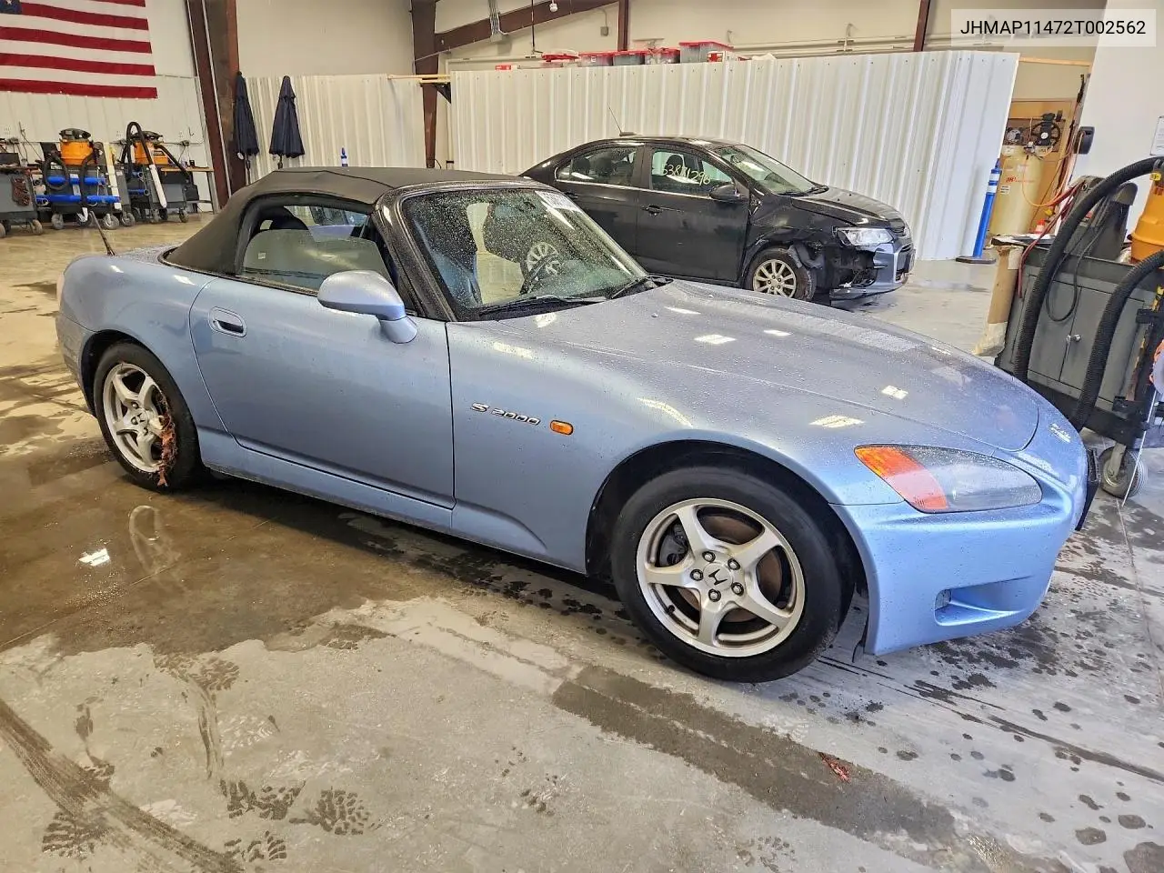 2002 Honda S 2000 VIN: JHMAP11472T002562 Lot: 53692576