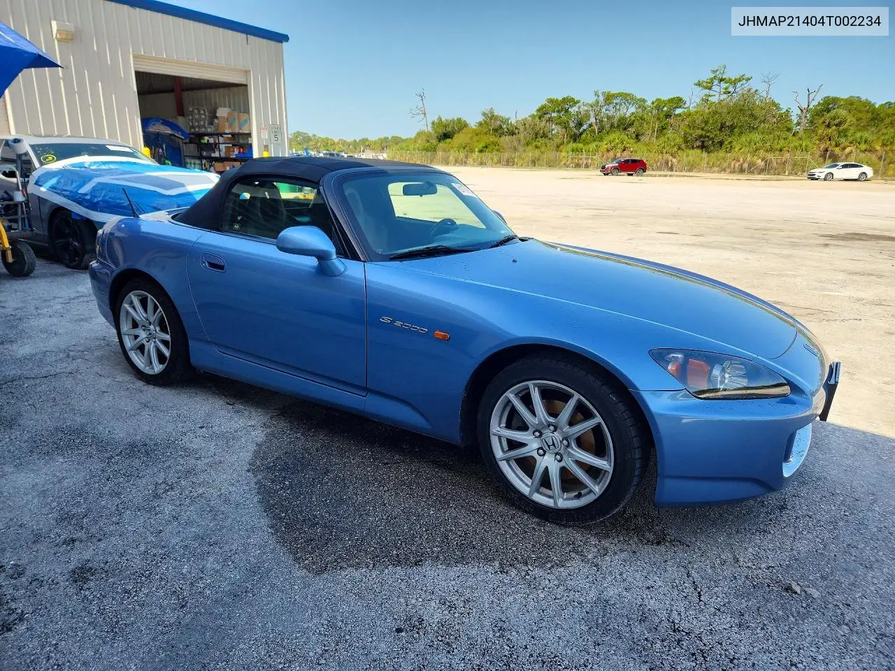 2004 Honda S2000 VIN: JHMAP21404T002234 Lot: 61177816